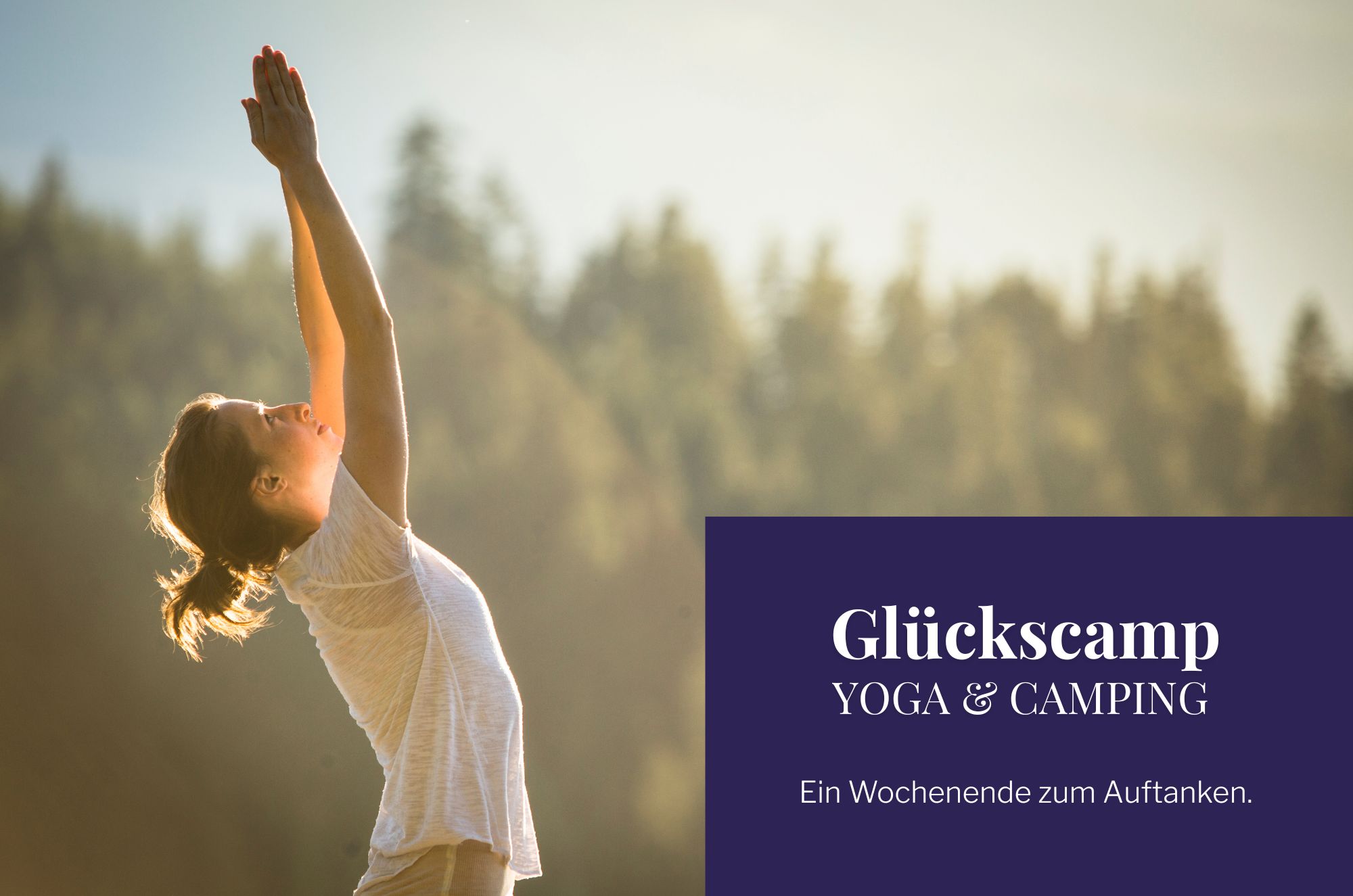 Glückscamp Key Visual Glückscamp Key Visual