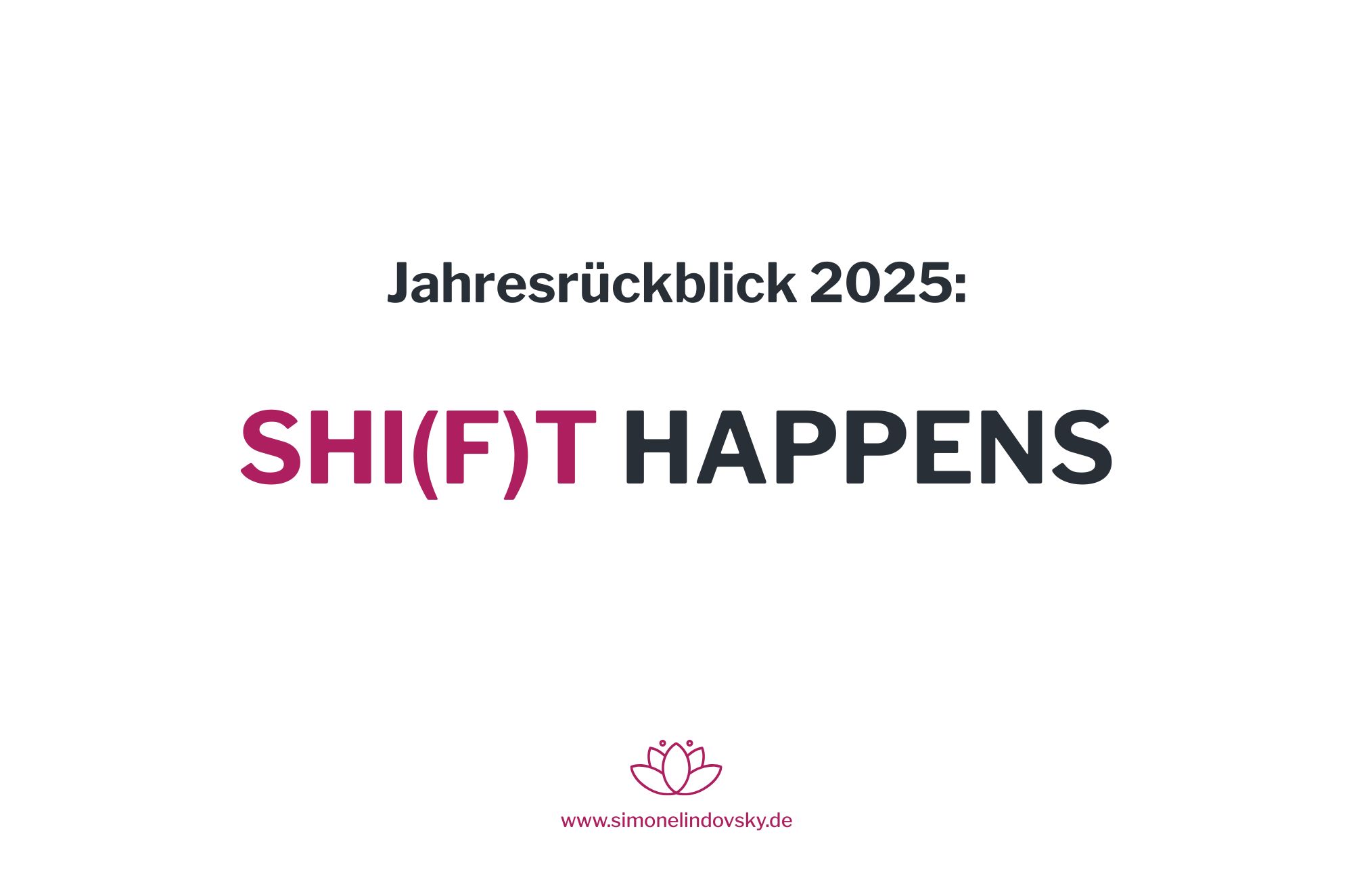 Jahresrückblick 2025