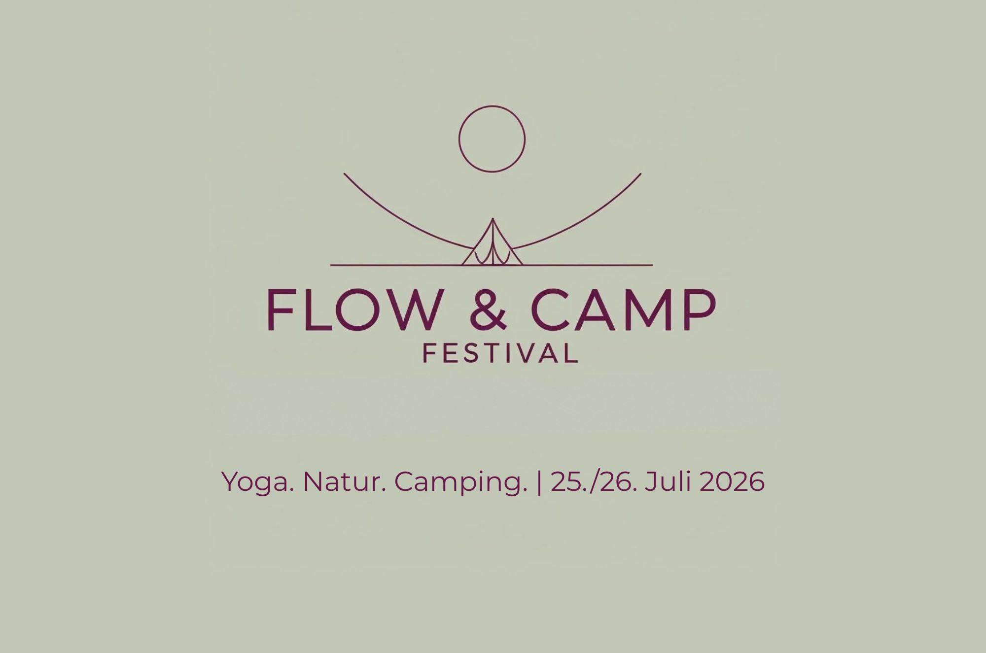 FLOW & CAMP Festival 2026 Titelbild