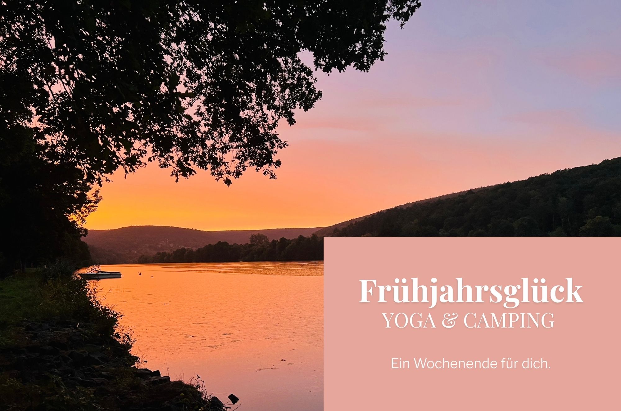 Titelbild Frühjahrsglück Yoga Retreat Titelbild Frühjahrsglück Yoga Retreat